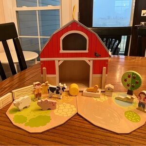 Tender Leaf Toys Baby Barn Set